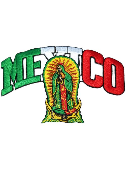 Mexico with Virgin Mary Patch - Sarape Sashes